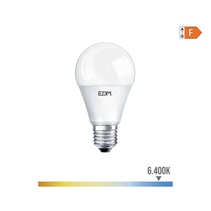 Edm Ampoule LED Standard E27 10 W 6400 K Luz Fria Edm Ampoule LED Standard E27 10 W 6400 K Luz Fria