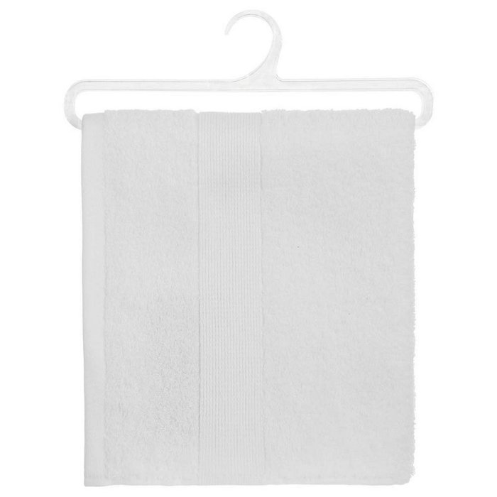 Serviette de toilette Atmosphera Coton Blanc 450 g/m² (50 x 90 cm) Serviette de toilette Atmosphera Coton Blanc 450 g/m² (50 x 90 cm)