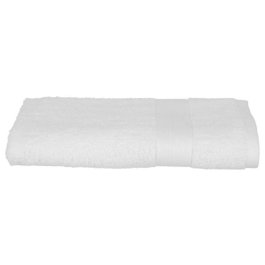 Atmosphera Serviette en éponge blanche 50 x 90 cm