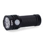 Edm Lampe torche LED rechargeable 30W 3300LM 3 LEDs USB-C batterie lithium 2000mAh IP54 noir