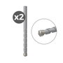 Fischer Pack de 2 forets pour pierre ø4,00 x 75 mm