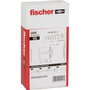 FISCHER Taco Métallique GKM pour Plaques de Plâtre pour Vis de 4-5 mm