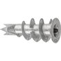 FISCHER Taco Métallique GKM pour Plaques de Plâtre pour Vis de 4-5 mm