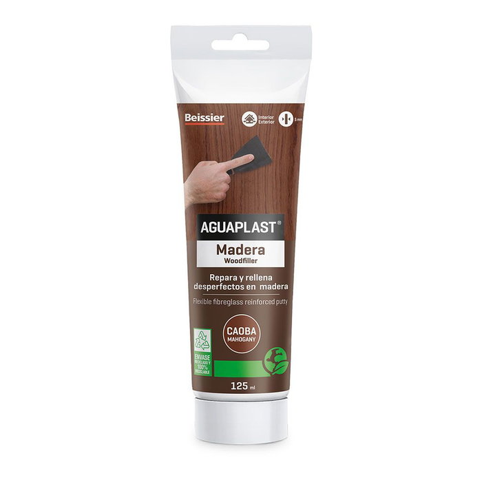 Aguaplast Masilla para madera caoba 125 ml Aguaplast Masilla para madera caoba 125 ml