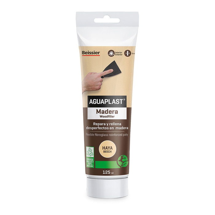 Aguaplast Masilla para madera haya 125 ml Aguaplast Masilla para madera haya 125 ml