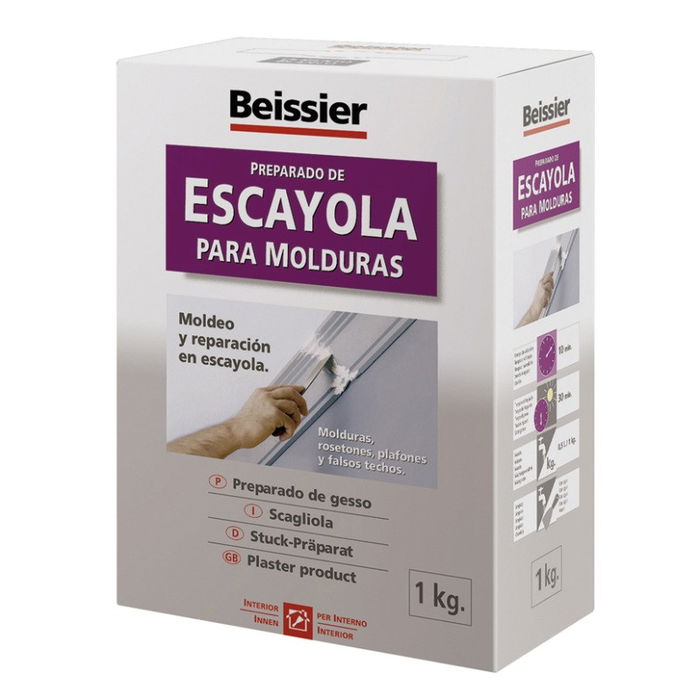 BEISSIER Escayola Fina Molduras 1Kg BEISSIER Escayola Fina Molduras 1Kg