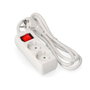 EDM Product Rallonge 2 prises Schuko avec interrupteur EDM 41016 (1,5 m)