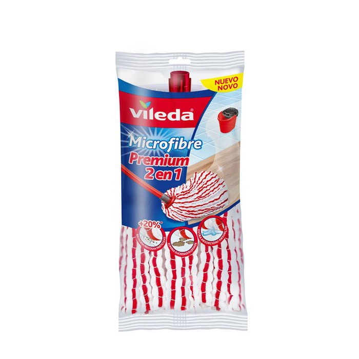 Serpillière en Microfibre Vileda Blanc De Sol Serpillière en Microfibre Vileda Blanc De Sol