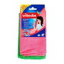 Vileda Style Lot de 2 lavettes en microfibres multiusage