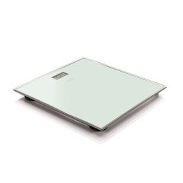 Laica PS1068E Pèse-personne électronique blanc, verre, max 150 kg, 30x30x2 cm