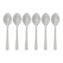 Secret Of Gourmet Cuillères moka Precision en acier inoxydable, 6 pièces, 9,5 cm