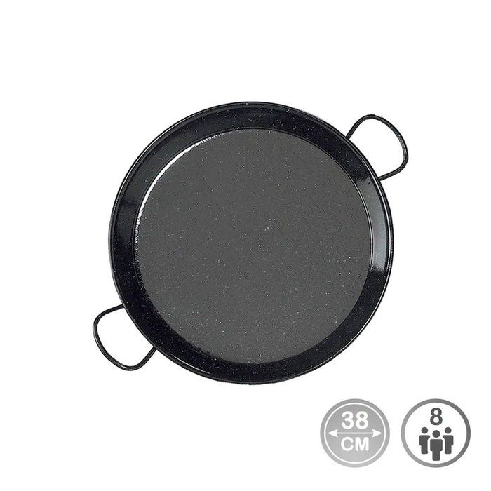 Poêle Vaello Acier émaillé 8 personnes (Ø 38 cm) Poêle Vaello Acier émaillé 8 personnes (Ø 38 cm)