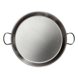 Vaello Paellera en acier poli de 38 cm pour 8 personnes