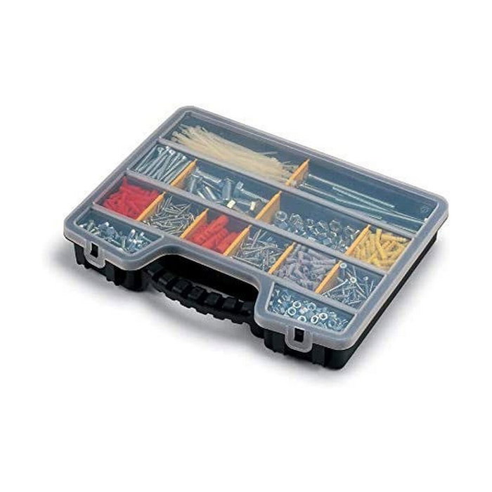 Boîte à outils Terry polypropylène 39,5 x 30,5 x 6 cm Avec couvercle