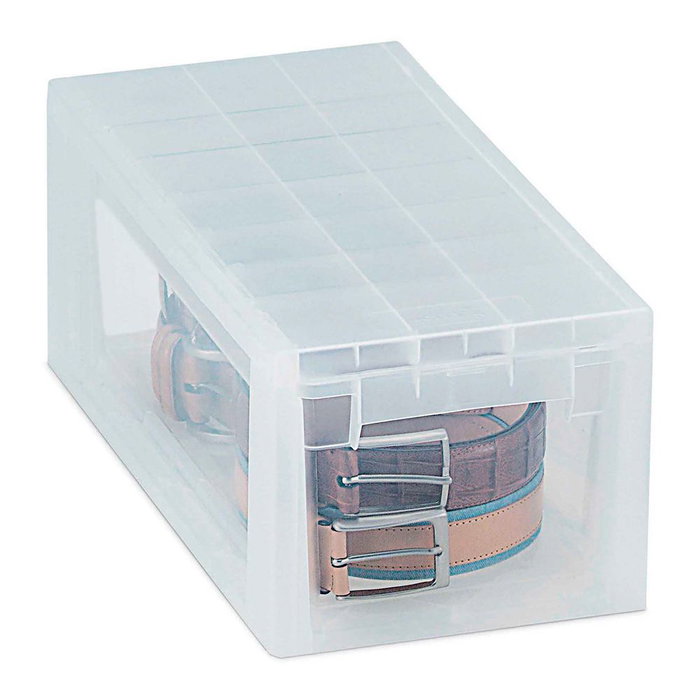 Terry Tiroir de rangement multifonction transparent 7 litres 19,6 x 39 x 16 cm