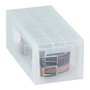 Terry Tiroir de rangement multifonction transparent 7 litres 19,6 x 39 x 16 cm