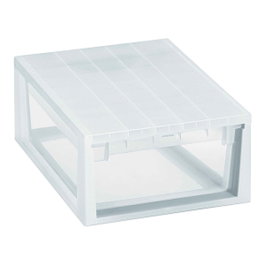 Terry Caisson à tiroirs polyvalent Light Drawer M transparent 12 L