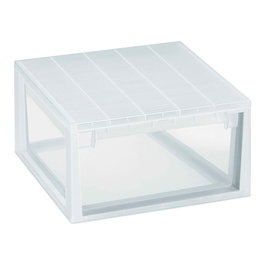 Terry Cajonera multifonction 23L transparente polypropylène 39,6 x 39 x 21,3 cm