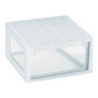 Terry Cajonera multifonction 23L transparente polypropylène 39,6 x 39 x 21,3 cm