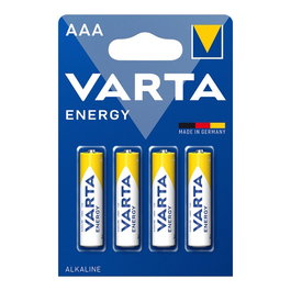 Varta Pile Alcaline AAA LR03 Energy Value Pack 4 u. 1,5 V Ø10,5x44,5mm