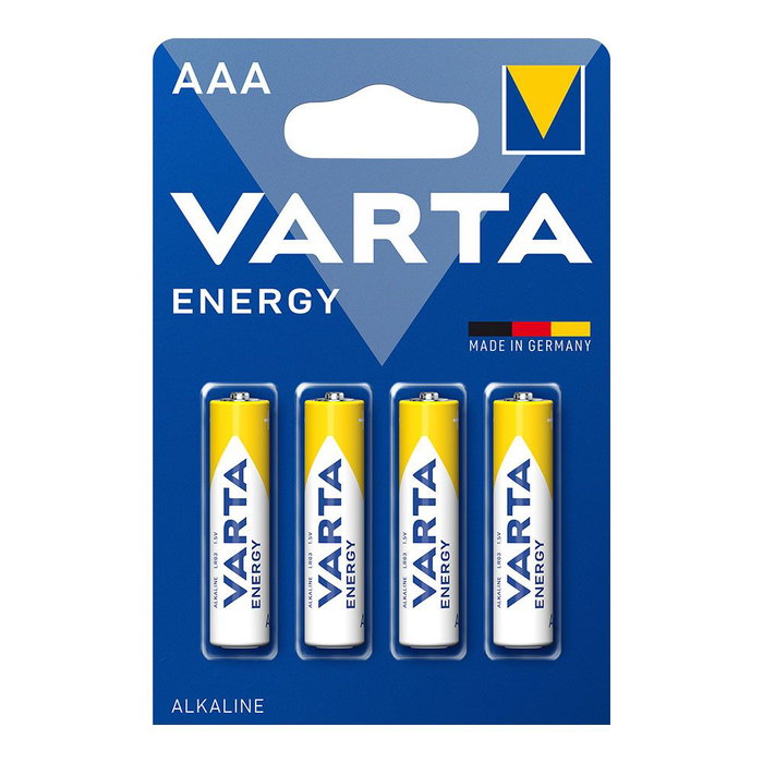 Varta Piles Alcalines Energy LR03 Value Pack avec système Fresh Pack Varta Piles Alcalines Energy LR03 Value Pack avec système Fresh Pack