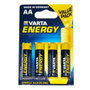 Varta Energy AA 1,5 V - Pack de 4 piles alcalines LR06