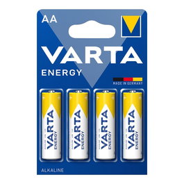 Varta LR06 Pile alcaline AA Energy Value Pack 1,5 V 4 unités Ø14,5 x 50,5 mm
