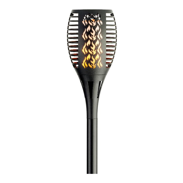 Lumineo Estaca solaire effet feu Ø12 x 61.5cm 72lm IP44 Aluminium Lumineo Estaca solaire effet feu Ø12 x 61.5cm 72lm IP44 Aluminium