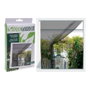 Ipae Progarden Moustiquaire adhésive Anthracite 130 x 150 cm