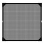 Moustiquaire Schellenberg Magnétique Avec cadre Fibre de Verre Anthracite (100 x 120 cm)