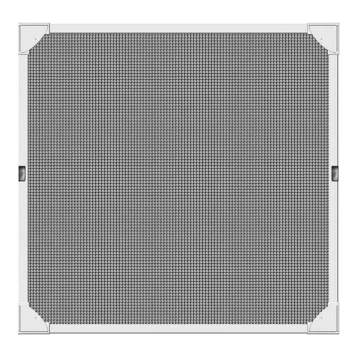 Moustiquaire Schellenberg Magnétique Avec cadre Fibre de Verre Blanc (100 x 120 cm)