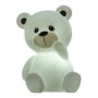 Atmosphera For Kids Veilleuse décorative LED Ourson couleurs assorties avec piles incluses 9,2x9,5x14 cm