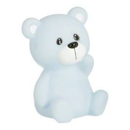 Atmosphera For Kids Veilleuse décorative LED Ourson couleurs assorties avec piles incluses 9,2x9,5x14 cm