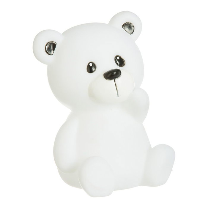 Atmosphera For Kids Veilleuse décorative LED Ourson couleurs assorties avec piles incluses 9,2x9,5x14 cm Atmosphera For Kids Veilleuse décorative LED Ourson couleurs assorties avec piles incluses 9,2x9,5x14 cm