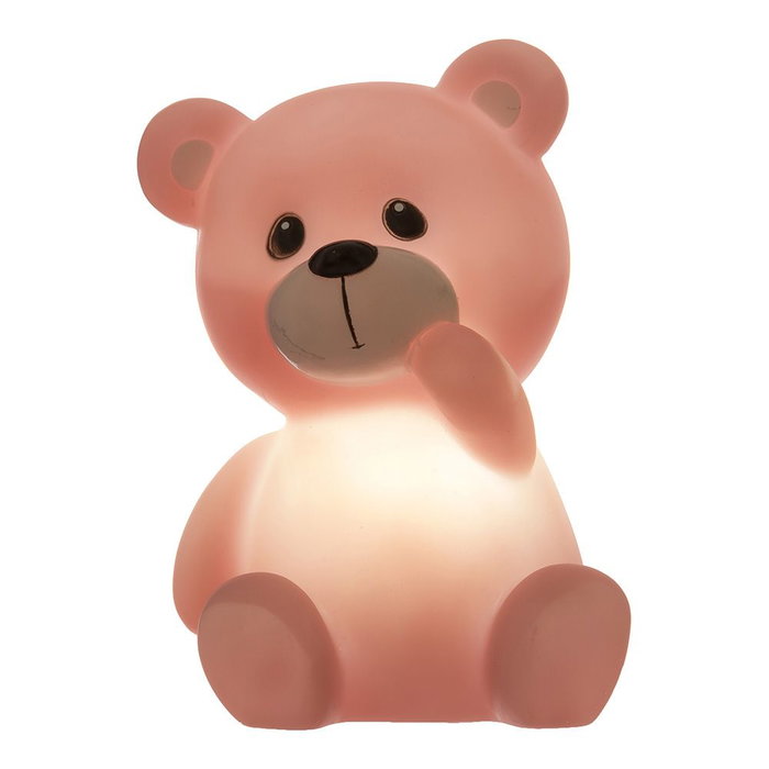 Atmosphera For Kids Veilleuse décorative LED Ourson couleurs assorties avec piles incluses 9,2x9,5x14 cm Atmosphera For Kids Veilleuse décorative LED Ourson couleurs assorties avec piles incluses 9,2x9,5x14 cm