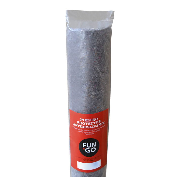 Protecteur de surface Fun&Go Gris 1 x 10 m Feutre 200 g/m² Protecteur de surface Fun&Go Gris 1 x 10 m Feutre 200 g/m²