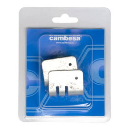 Cambesa Pièce en U pour axe et embout 2 pièces Aluminium Acier 27x32x42 mm