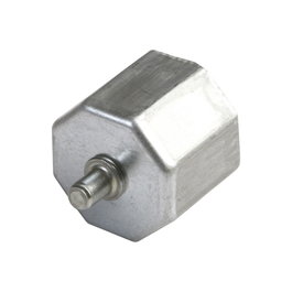Cambesa 9361 Embout métallique pour axe octogonal, Ø60 x 50 mm, Acier chromé