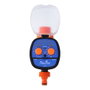 Blue Bird Altadex Programateur d'arrosage analogique avec connexion 3/4", anti-UV, noir, programmation jusqu'à 72h