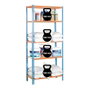 Étagère Simon Rack Maderclick 5/400 750 kg Métal 5 Etagères Contre-plaqué (180 x 90 x 40 cm)