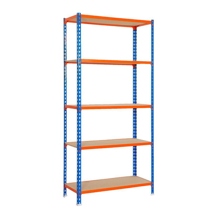 Étagère Simon Rack Maderclick 5/400 750 kg Métal 5 Etagères Contre-plaqué (180 x 90 x 40 cm) Étagère Simon Rack Maderclick 5/400 750 kg Métal 5 Etagères Contre-plaqué (180 x 90 x 40 cm)