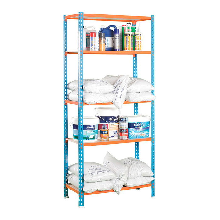 Étagère Simon Rack Maderclick 5/400 750 kg Métal 5 Etagères Contre-plaqué (180 x 90 x 40 cm) Étagère Simon Rack Maderclick 5/400 750 kg Métal 5 Etagères Contre-plaqué (180 x 90 x 40 cm)