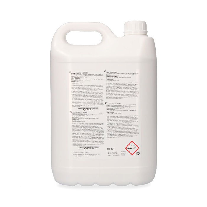 Correcteur de PH EDM 81705 5 L Liquide Incrémenteur Correcteur de PH EDM 81705 5 L Liquide Incrémenteur
