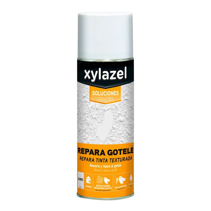 Peinture en spray Xylazel 5396497 Texturisée Blanc 400 ml Peinture en spray Xylazel 5396497 Texturisée Blanc 400 ml