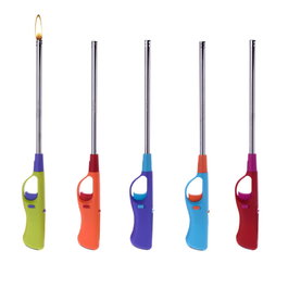 Polyflame ENC-19 Briquet rechargeable extra long BBQ, couleurs assorties