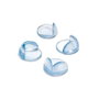 Inofix 5000 Protecteur de coins PVC flexible transparent 24 x 43 x 43 mm lot de 4