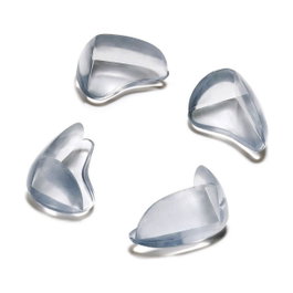Inofix Protecteur de coins et recoins modèle 5001, transparent, 8 unités
