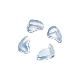 Inofix 5001 Protecteur de coins PVC flexible adhésif transparent 20 x 34 x 25 mm 8 pièces blister