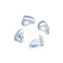 Inofix 5001 Protecteur de coins PVC flexible adhésif transparent 20 x 34 x 25 mm 8 pièces blister