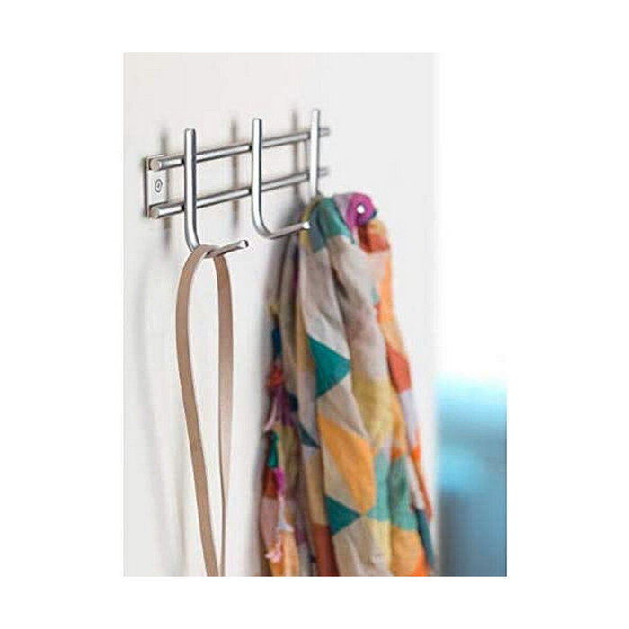Portemanteau Inofix Acier inoxydable Chrome 150 x 220 x 68 mm Noir Portemanteau Inofix Acier inoxydable Chrome 150 x 220 x 68 mm Noir